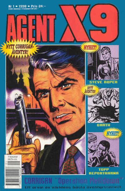 Cover for Agent X9 (Egmont, 1997 series) #1/1998