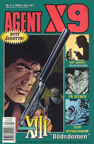 Cover for Agent X9 (Egmont, 1997 series) #4/1998