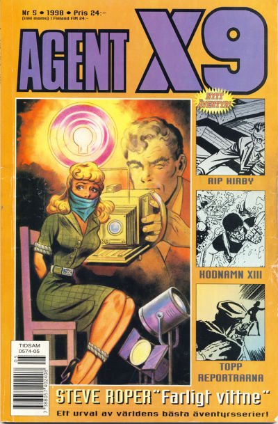 Cover for Agent X9 (Egmont, 1997 series) #5/1998