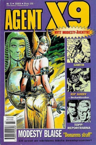 Cover for Agent X9 (Egmont, 1997 series) #3/1999