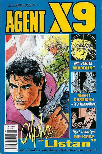 Cover for Agent X9 (Egmont, 1997 series) #1/2000