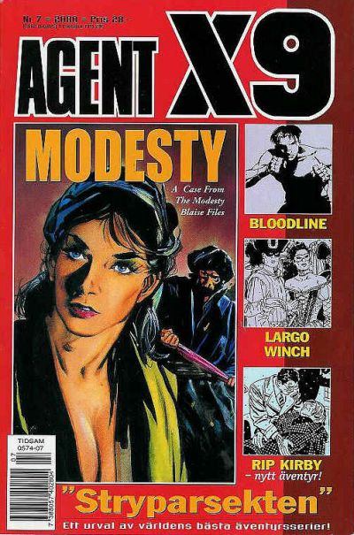 Cover for Agent X9 (Egmont, 1997 series) #7/2000