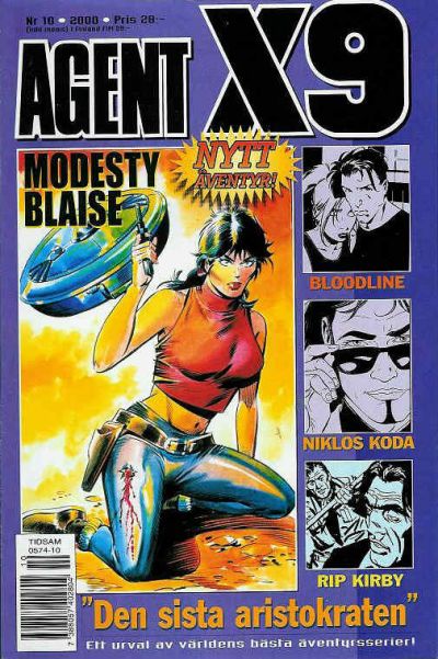 Cover for Agent X9 (Egmont, 1997 series) #10/2000