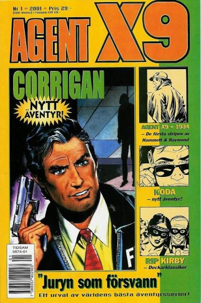 Cover for Agent X9 (Egmont, 1997 series) #1/2001