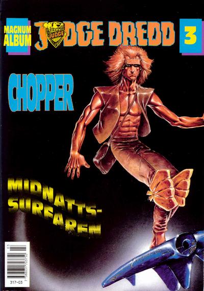 Cover for Magnum album (Atlantic Förlags AB, 1990 series) #3 - Chopper – Midnattssurfaren