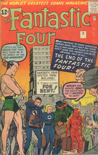 Cover Thumbnail for Fantastic Four (Marvel, 1961 series) #9 [British]