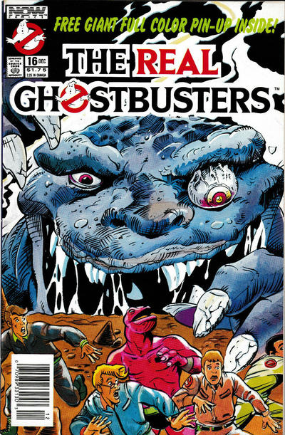 Cover for The Real Ghostbusters (Now, 1988 series) #16 [Newsstand]