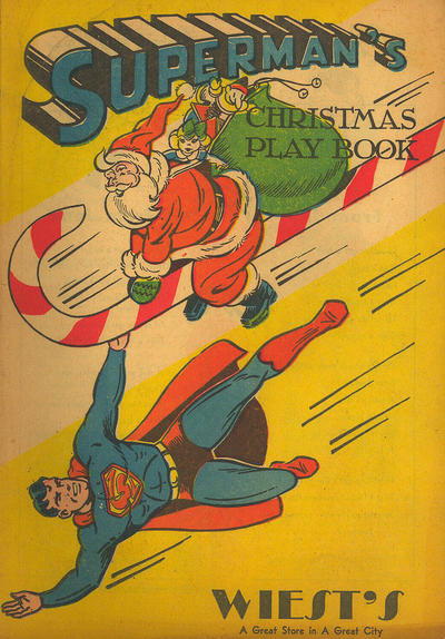 Cover for Superman's Christmas Play Book (DC, 1945 series) [Wiest's]