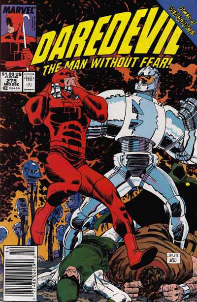 Cover for Daredevil (Marvel, 1964 series) #275 [Mark Jewelers]