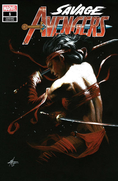 Cover for Savage Avengers (Marvel, 2019 series) #1 [Gabriele Dell'Otto Variant]