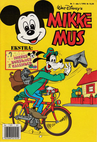 Cover for Mikke Mus (Hjemmet / Egmont, 1980 series) #1/1995