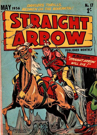 Cover for Straight Arrow Comics (Magazine Management, 1955 series) #17