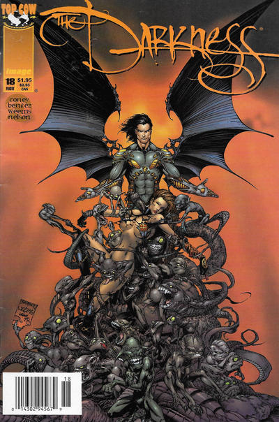 Cover for The Darkness (Image, 1996 series) #18 [Newsstand]
