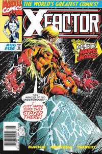 Cover Thumbnail for X-Factor (Marvel, 1986 series) #136 [Newsstand]