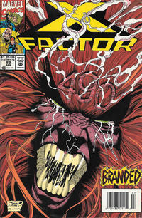 Cover Thumbnail for X-Factor (Marvel, 1986 series) #89 [Newsstand]