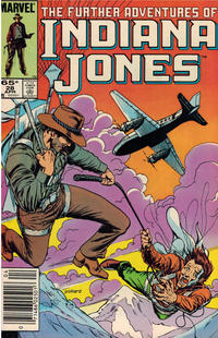 Cover Thumbnail for The Further Adventures of Indiana Jones (Marvel, 1983 series) #28 [Newsstand]