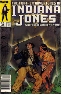 Cover for The Further Adventures of Indiana Jones (Marvel, 1983 series) #24 [Direct]