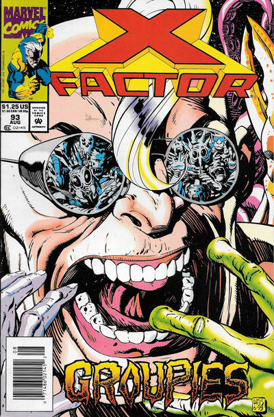 Cover for X-Factor (Marvel, 1986 series) #93 [Newsstand]