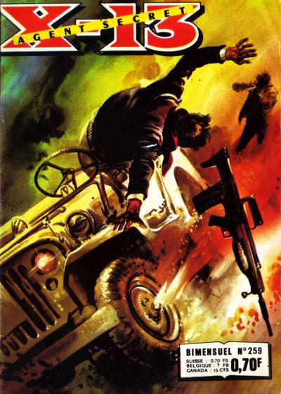 Cover for X-13 Agent Secret (Impéria, 1960 series) #259