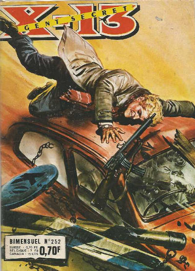Cover for X-13 Agent Secret (Impéria, 1960 series) #252