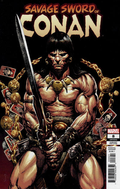Cover for Savage Sword of Conan (Marvel, 2019 series) #8 (243) [Leonard Manco Variant]