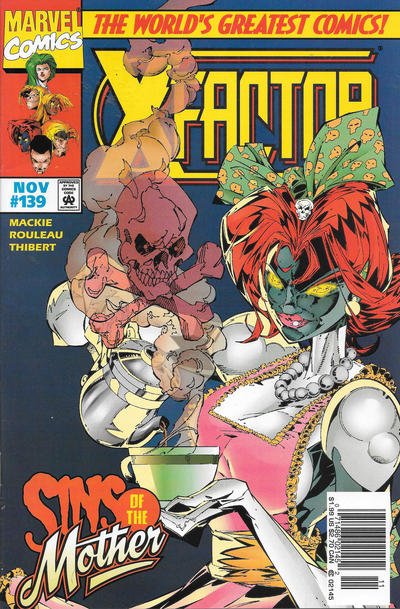 Cover for X-Factor (Marvel, 1986 series) #139 [Newsstand]
