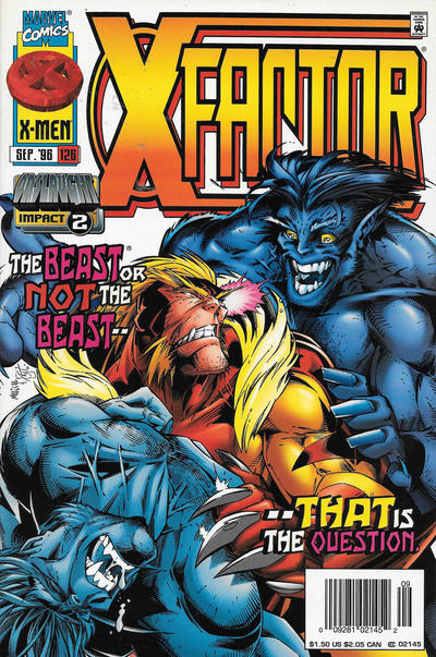 Cover for X-Factor (Marvel, 1986 series) #126 [Newsstand]