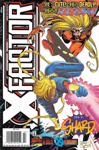 Cover for X-Factor (Marvel, 1986 series) #119 [Newsstand]