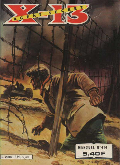 Cover for X-13 Agent Secret (Impéria, 1960 series) #414