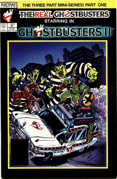 Cover for Ghostbusters II (Now, 1989 series) #1 [Direct]