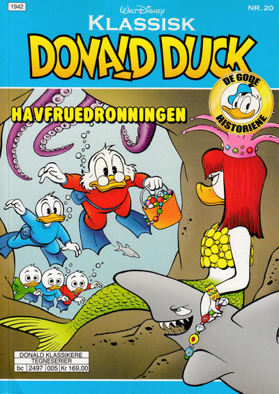 Cover for Klassisk Donald Duck (Hjemmet / Egmont, 2016 series) #20 - Havfruedronningen
