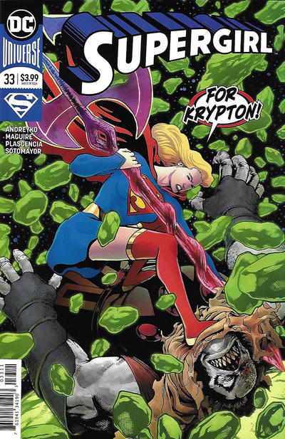 Cover for Supergirl (DC, 2016 series) #33