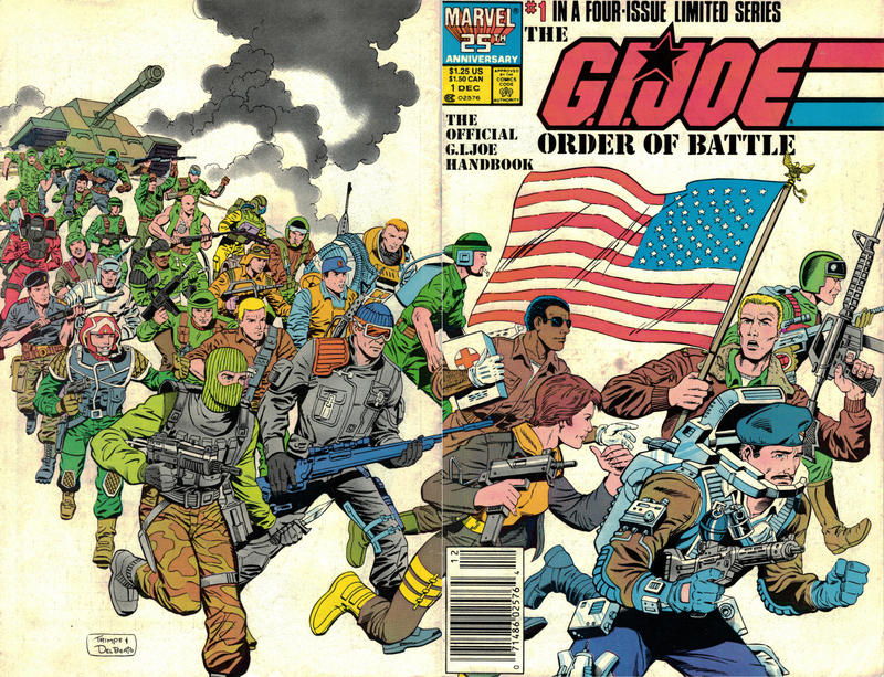 Cover for The G.I. Joe Order of Battle (Marvel, 1986 series) #1 [Newsstand]