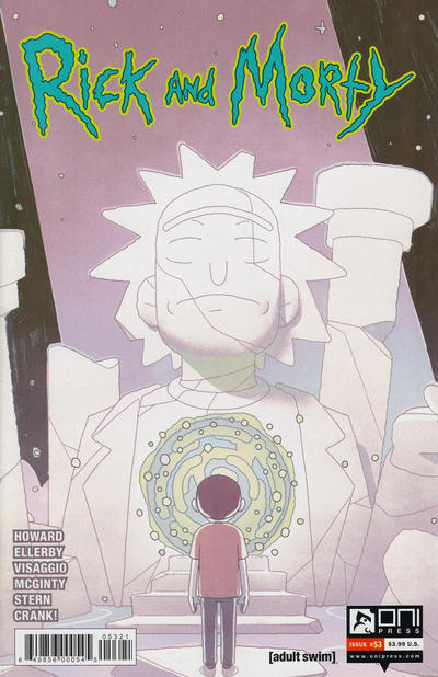 Cover for Rick and Morty (Oni Press, 2015 series) #53 [Cover B]