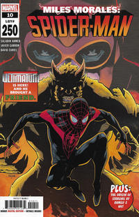 Cover Thumbnail for Miles Morales: Spider-Man (Marvel, 2019 series) #10 (250)