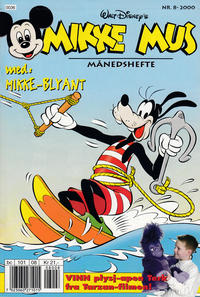 Cover Thumbnail for Mikke Mus Månedshefte (Hjemmet / Egmont, 1997 series) #8/2000