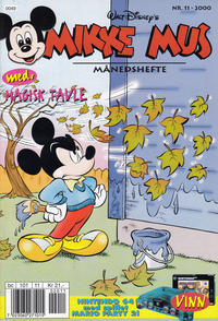 Cover Thumbnail for Mikke Mus Månedshefte (Hjemmet / Egmont, 1997 series) #11/2000