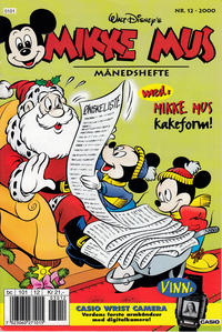 Cover Thumbnail for Mikke Mus Månedshefte (Hjemmet / Egmont, 1997 series) #12/2000