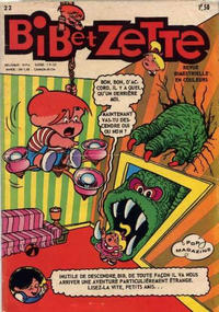 Cover Thumbnail for Bib et Zette (Arédit-Artima, 1966 series) #22