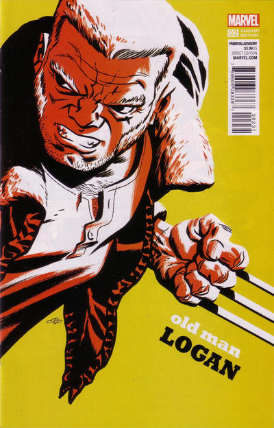 Cover for Old Man Logan (Marvel, 2016 series) #2 [Incentive Michael Cho Variant]