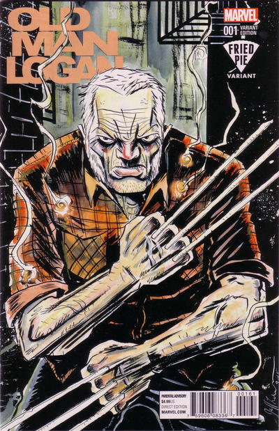 Cover for Old Man Logan (Marvel, 2016 series) #1 [Fried Pie Exclusive Jeff Lemire Variant]