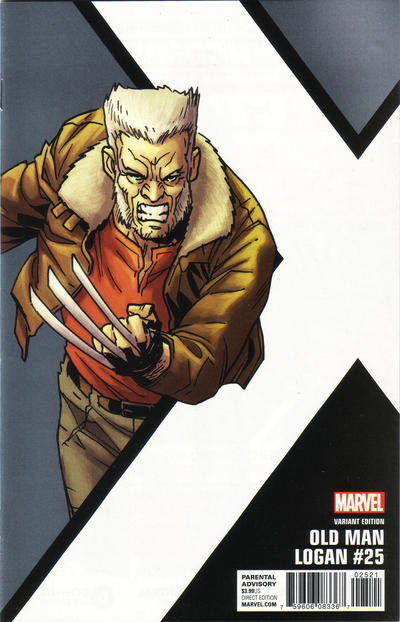 Cover for Old Man Logan (Marvel, 2016 series) #25 [Leonard Kirk Corner Box]