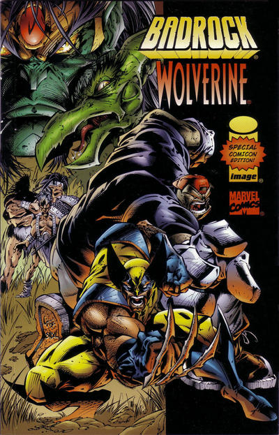Cover for Badrock / Wolverine (Image, 1996 series) #1 [Yaep Cover]