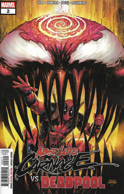 Cover for Absolute Carnage vs. Deadpool (Marvel, 2019 series) #2