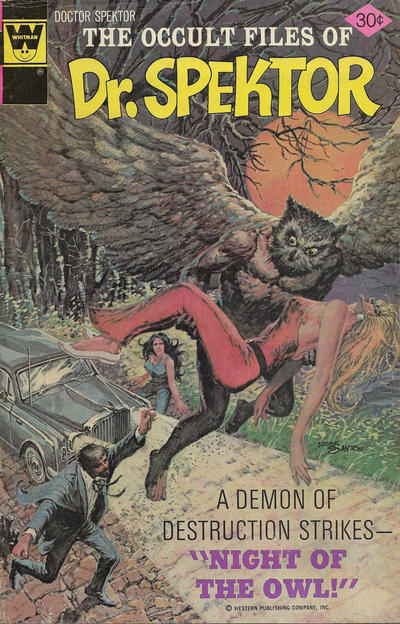 Cover for The Occult Files of Dr. Spektor (Western, 1973 series) #22 [Whitman]