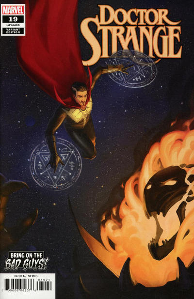 Cover for Doctor Strange (Marvel, 2018 series) #19 [Irina Nordsol 'Bring on the Bad Guys']