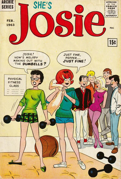 Cover for She's Josie (Archie, 1963 series) #1 [15 cent]