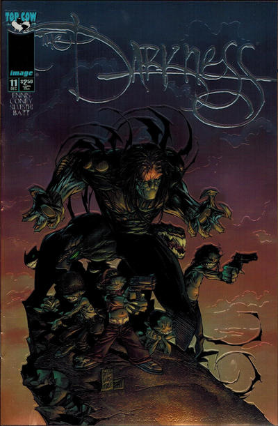 Cover for The Darkness (Image, 1996 series) #11 [Silvestri Chromium Variant]