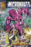 Cover Thumbnail for Micronauts (1984 series) #17 [Newsstand]