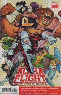 Cover Thumbnail for Alpha Flight: True North (Marvel, 2019 series) #1 [Nick Bradshaw & Federico Blee]